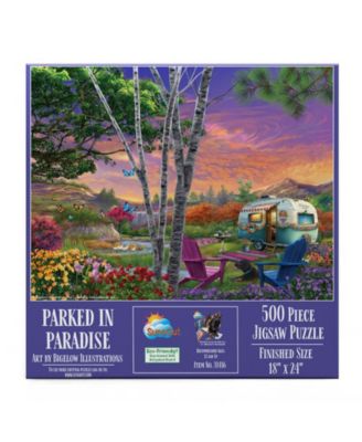 Parked in Paradise 500 piece Jigsaw Puzzle for Adults