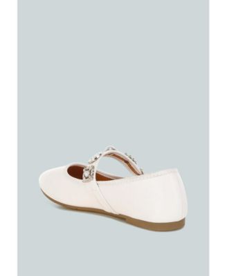 Womens Kavana Charms Embellished Flat Mary Janes