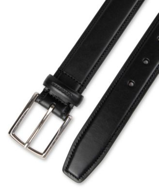 Men's Classic Burnished Edge Dress Belt