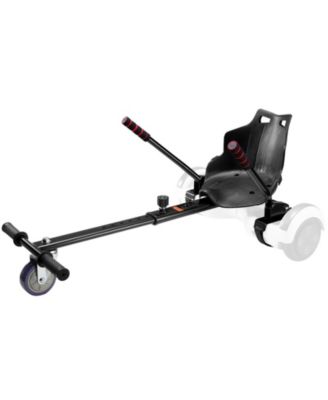 Hoverboard Seat Attachment Compatible with 6.5" 8" 8.5" 10" Boards, Adjustable Frame, Grips Control, 220 lb Capacity for Kids and Adults