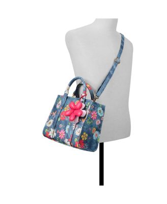 Floral Bloom Small Satchel Bag