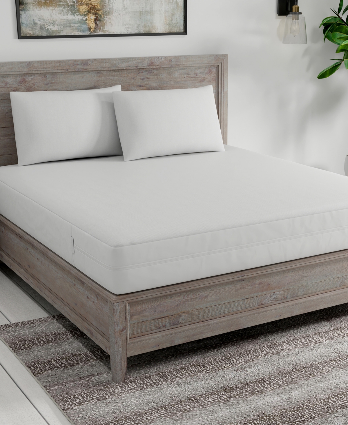 Fresh Ideas All-In-One Bed Bug Blocker 2-Pack Pillow Protector