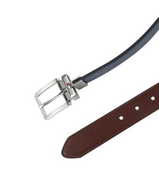 Men's Two-In-One Reversible Dress Belt