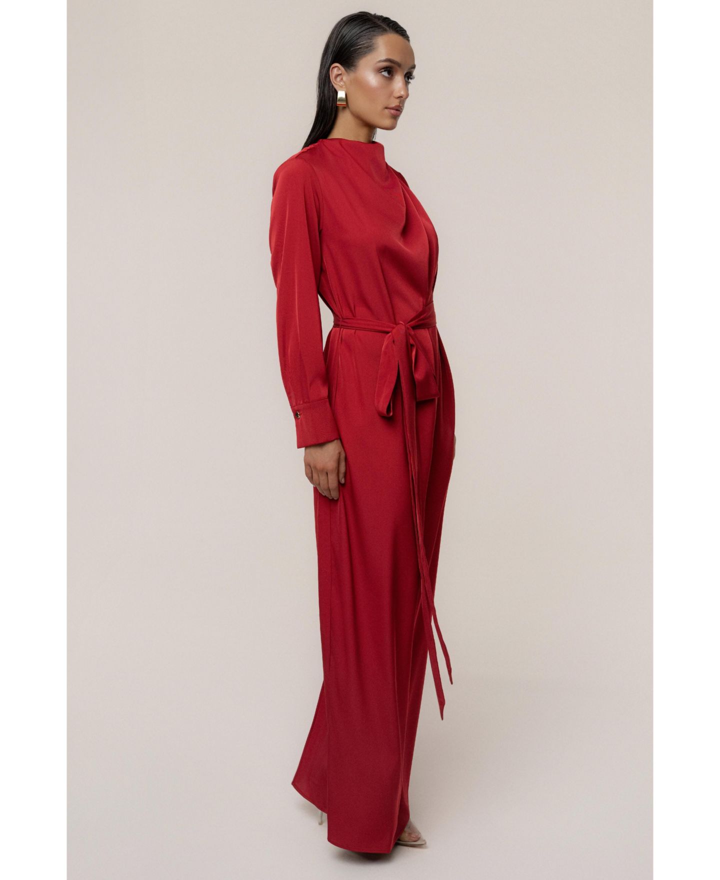 Женское платье JLUXLABEL Victoria Satin Maxi — фото 5