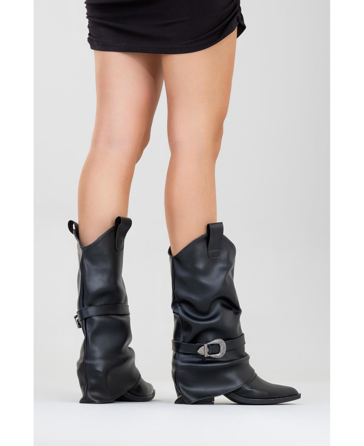 Prologue Shoes Women's Okus Buckle Block Heel Boot