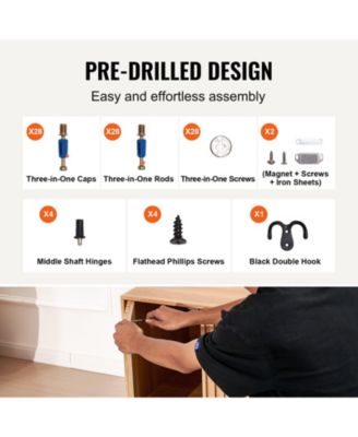 Wooden Cat Litter Box Enclosure with Metal Legs