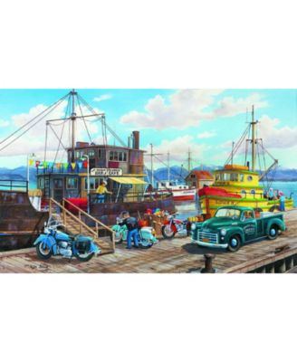 Homer Spit Harbor 300 piece Jigsaw Puzzle for Adults