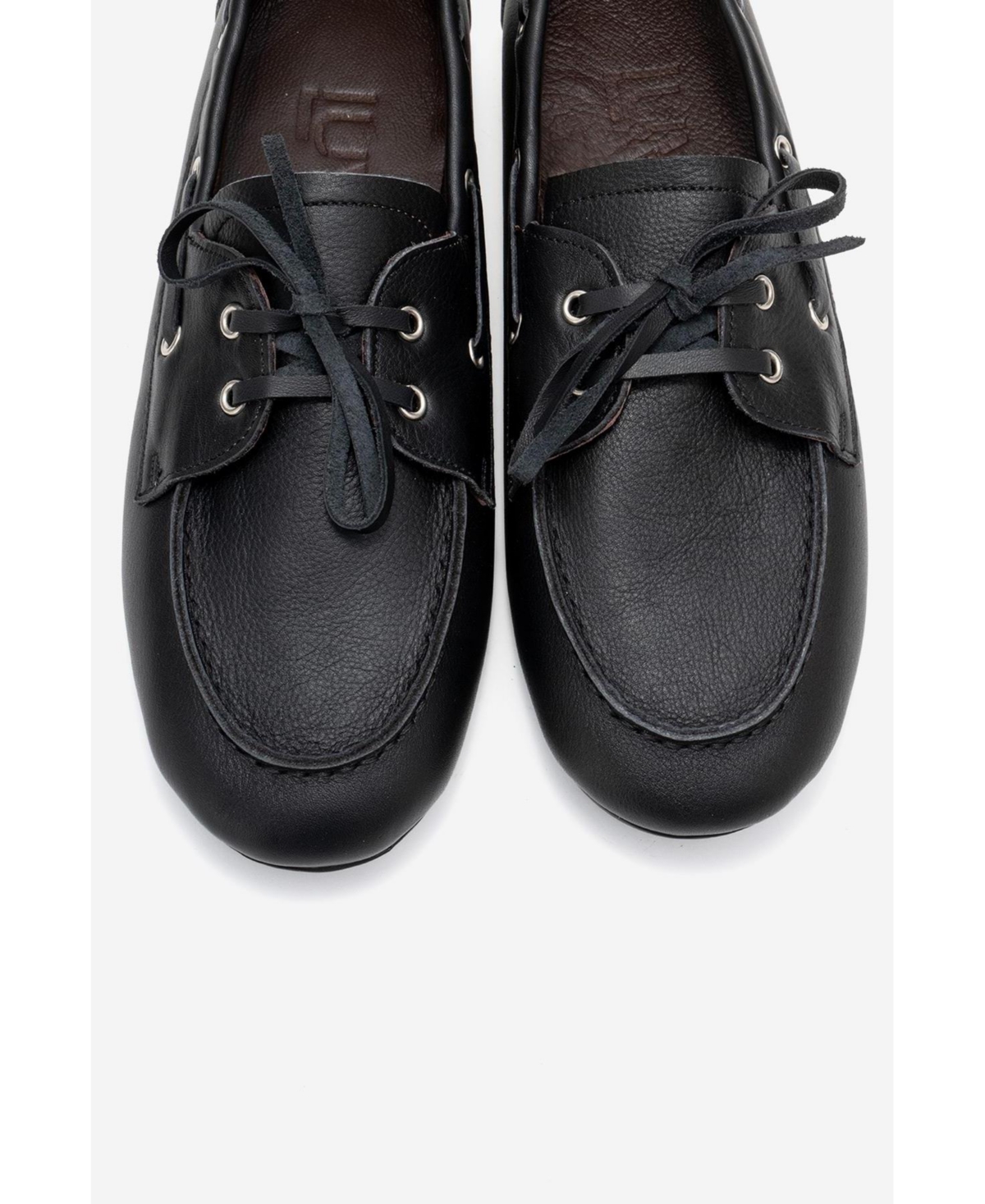 Forever & Always Shoes Serelis Leather Lace Up Loafer (Women)