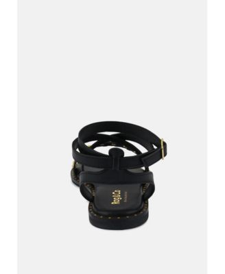 CORRIANE Womens Studs Embellishment Strappy Sandals