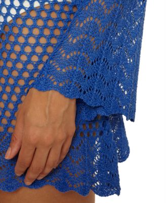 Women's Treasure Island Crochet Knit Swimsuit Cover-Up