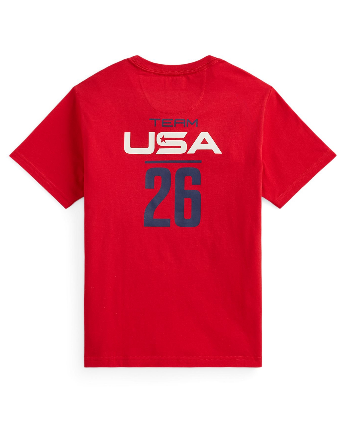 Polo Ralph Lauren Boys' 8-20 Team Usa Graphic Print Crewneck T-Shirt