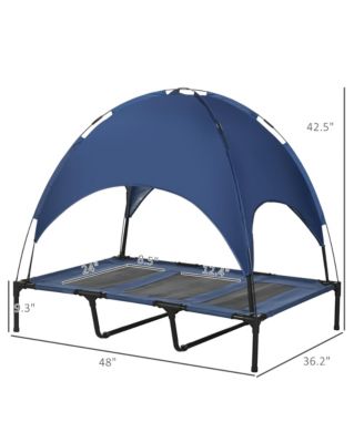Elevated Pet Bed Dog Foldable Cot Tent Canopy Inst Shelter,