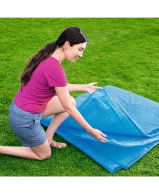 Flowclear 14 Feet Round Above Ground Pool Solar Pool Cover Only, Blue