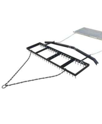 6' Spike Drag with Surface Leveling Bar and Drag Mat for ATV/UTVs