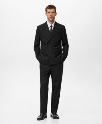 Men's Regular-Fit Double-Breasted Jacket