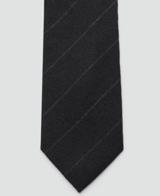 Men's Striped Wool-Blend Tie