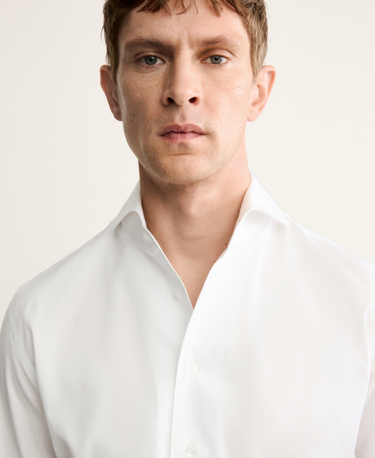 Mango Men's Cotton Dress Shirt