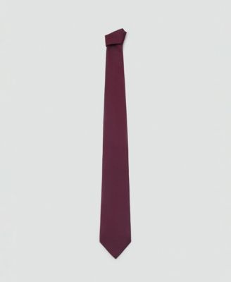 Men's Plain Silk Tie