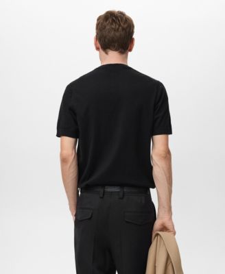 Men's Cotton Fine-Knit T-Shirt