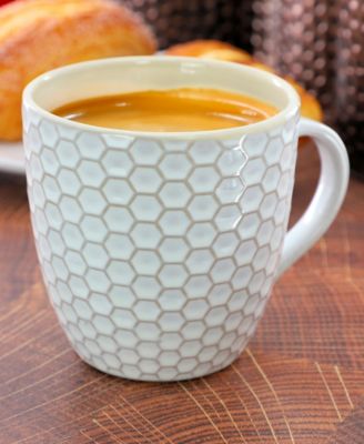 Honeycomb Mugs, Set of 6