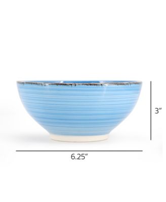 Blue Ridge Cereal Bowls, Set of 6