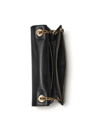 Deco Medium Fine Grain Leather Soft Shoulder Bag