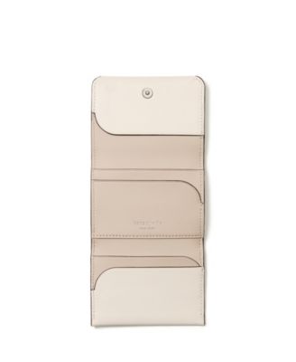 Halo Fine Grain Leather Trifold Wallet