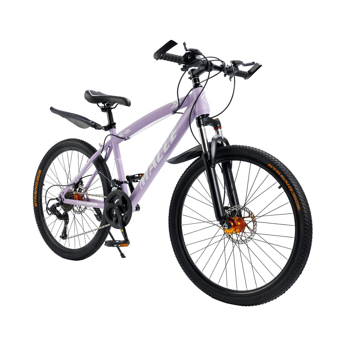 Artudatech 27.5-Inch 27-Speed Mountain Bike with Lock-Out Fork & Dual Disc Brakes for Versatile Riding