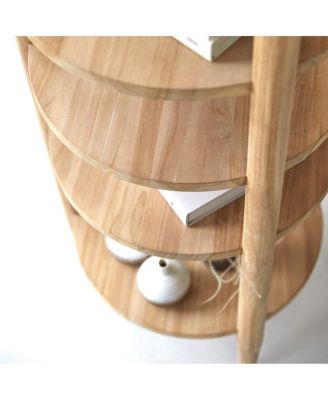 Poline shelving unit in teak 170