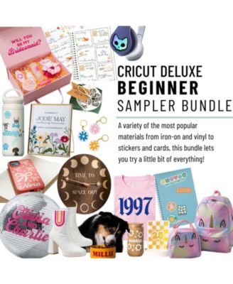 Deluxe All-in-One Materials & Accessories Bundle for Cricut Explore Air & Maker