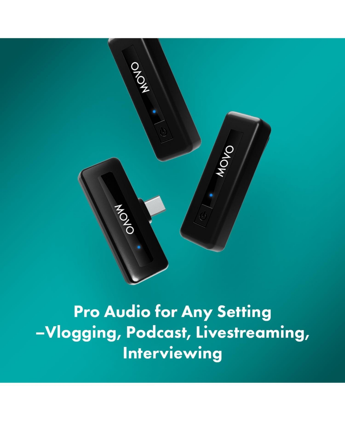 Movo Wireless Mini Uc Duo