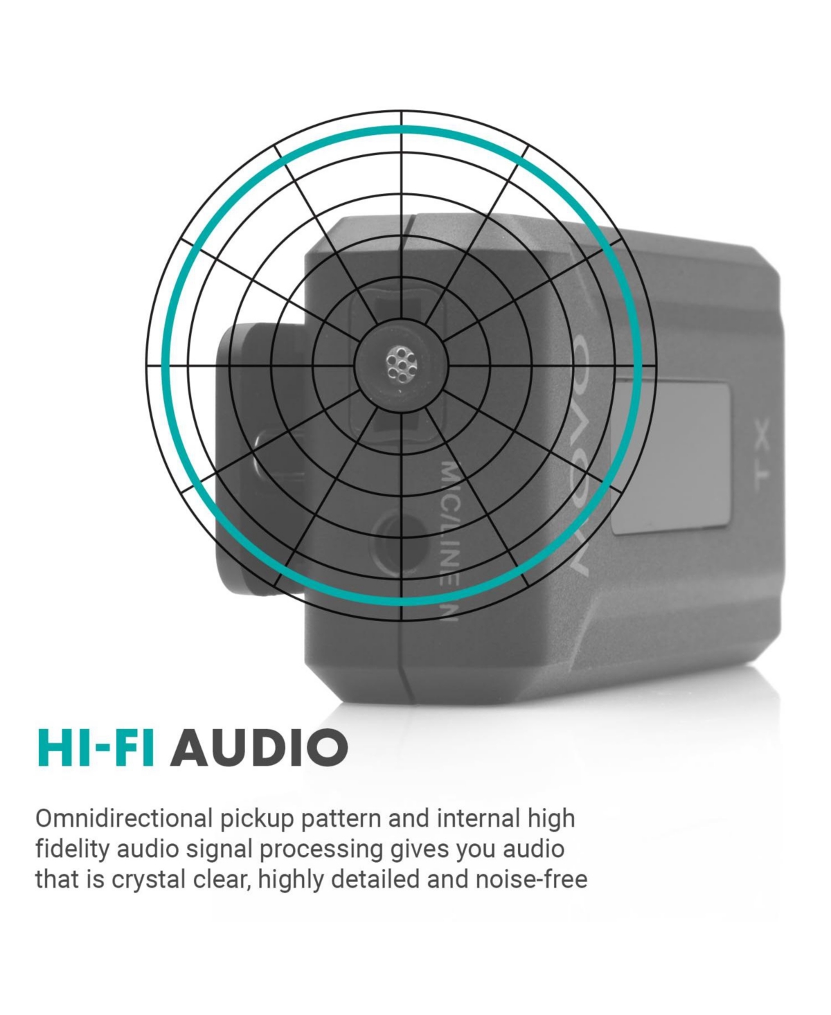 Movo Wmx-2-c Wireless Microphone for iPhone 15/16 with Charging Case (Usb-c)