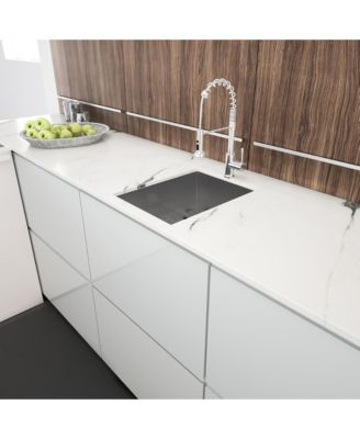 14x18x9inch Undermount Kitchen Sink Single Bowl Stainless Steel 16 Gauge Deep Basin