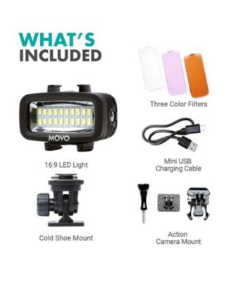 LED-WP Underwater High-Power LED Video Light - Compatible with GoPro, DSLR