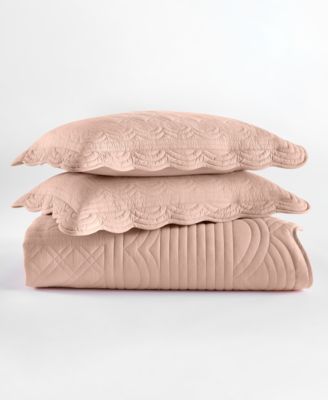 Charter Club Bailey Scallop 2-Pc. Quilt Set, Twin