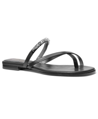 Michael Kors Women Dina Slip-On Flat Sandals