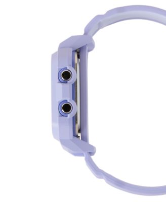 Women's Japanese Quartz Baby G Light Blue Resin Watch 39mm