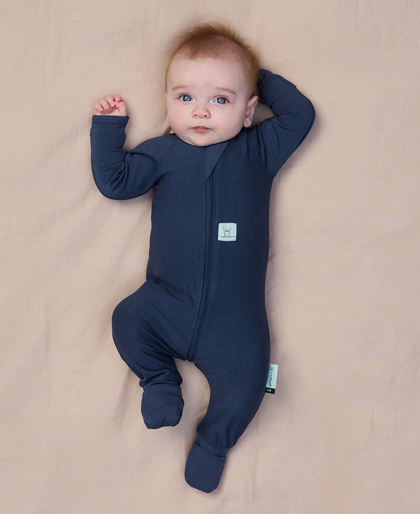Комбинезон ergoPouch Long-Sleeve для малышей, цвет: Чернильный — фото 3