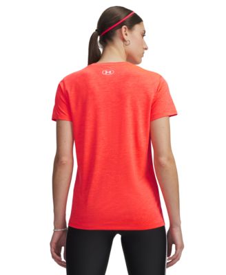 Women's Twist Tech V-Neck Short-Sleeve Top