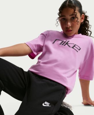 Girls' 7-16 Sportswear Loose Open-Hem Pants