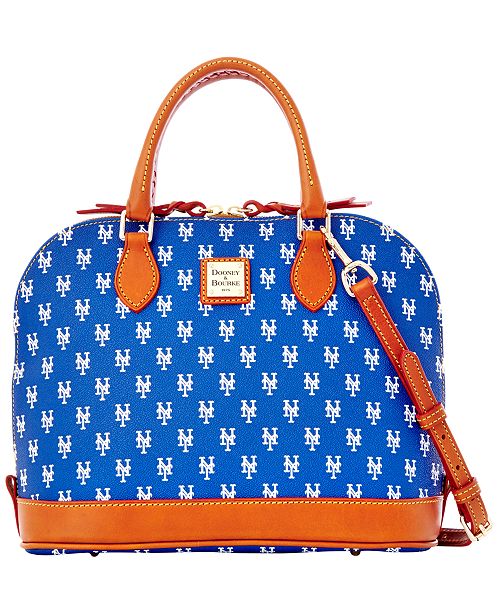 Dooney & Bourke New York Mets Zip Zip Satchel & Reviews Sports Fan
