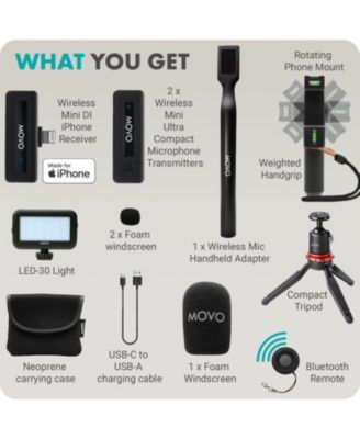 iVlogger Wireless Vlogging Kit for iPhone