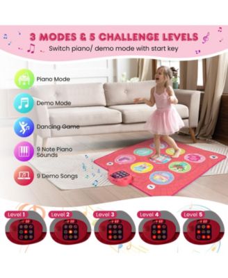 Kids Dance Mat Toy Interactive Dance Pad Game
