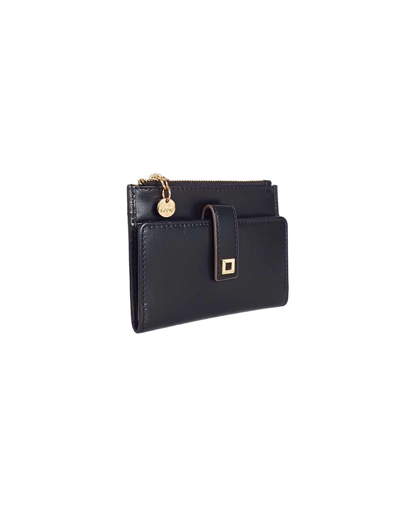 Кошелёк LODIS Myrrh Leather Bifold Wallet, цвет: Чёрный — фото 3