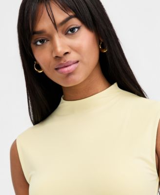 Women's High-Neck Sleeveless Dress