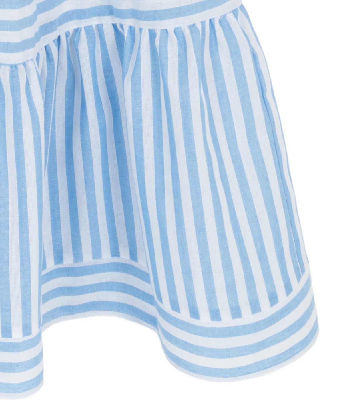 Rare Editions Girls' 7-16 Pleated Square Neck Bow Dress