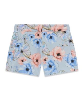 Girls' 7-16 French Terry Printed Shorts