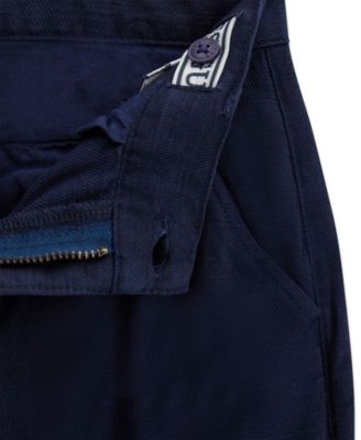 Boys' 8-18 Twill Garment Dye Relaxed-Fit Pants