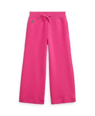 Girls' 2T-6X Wide-Leg Double-Knit Sweatpants