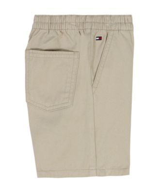 Boys' 2T-7 Ribbed Polo Shirt and Shorts, 2-Piece Set